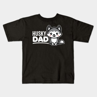 Husky Dad Kids T-Shirt